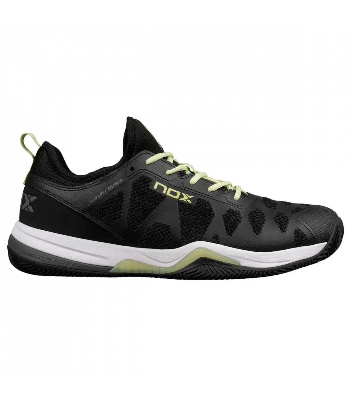 Zapatillas Nox de Padel Nerbo Negro Lima Suave