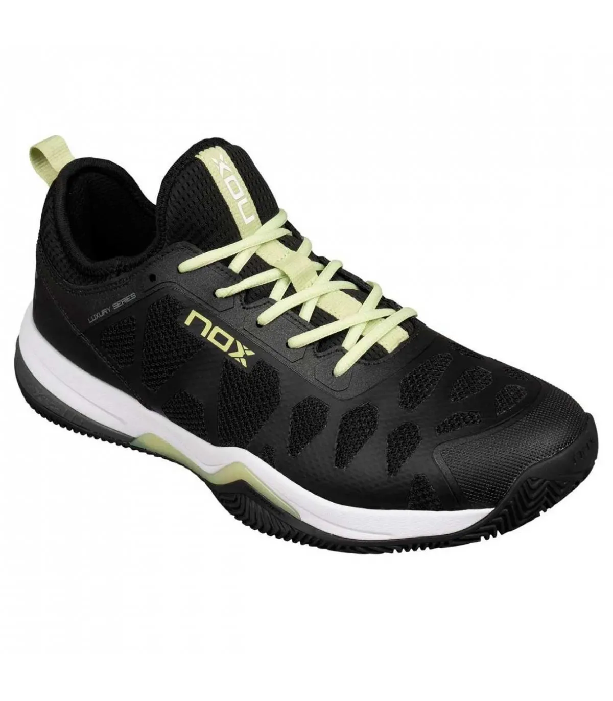 Zapatillas Nox de Padel Nerbo Negro Lima Suave