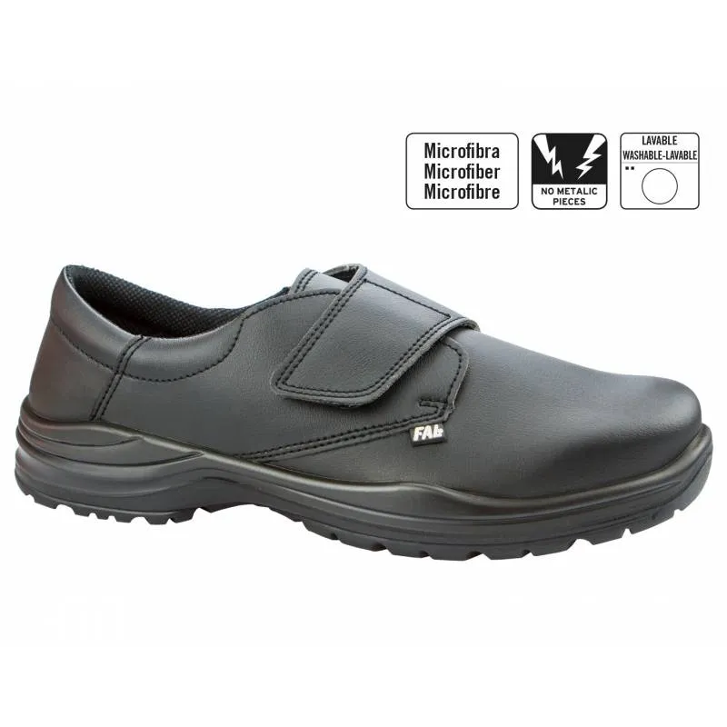 Zapato de caballero confort mod. BARCELONA con cierre de velcro