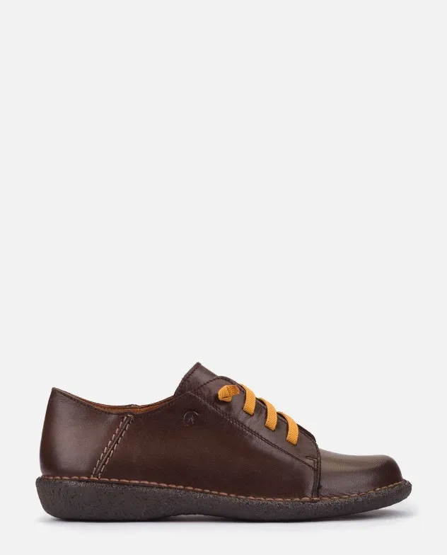 Zapato plano Helio 008 marrón