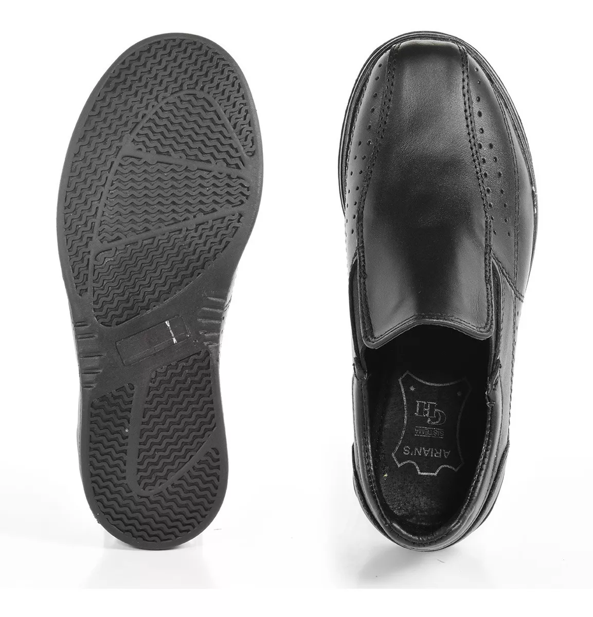  Zapato Vestir Urbano Charol Niño Juvenil Hombre Arians 1414