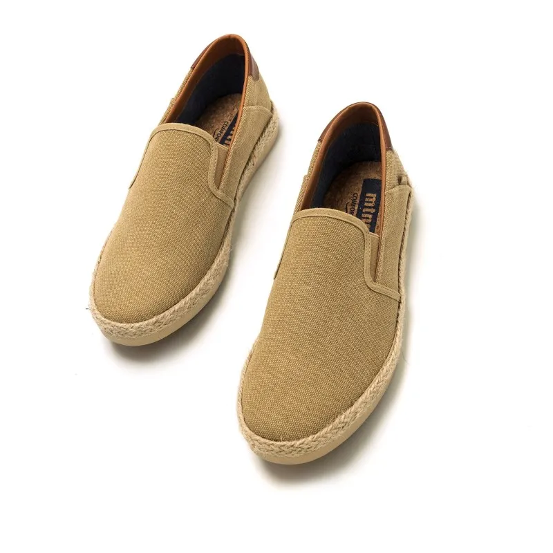 Zapatos Casual de Hombre MTNG BEQUIA Beige 56124