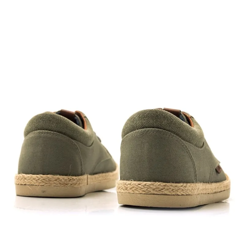 Zapatos Casual de Hombre MTNG BEQUIA Verde 56129