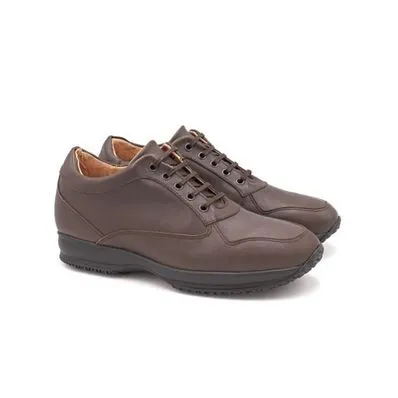 Zapatos Con Alzas Para Hombre Alpino Marrón Masaltos