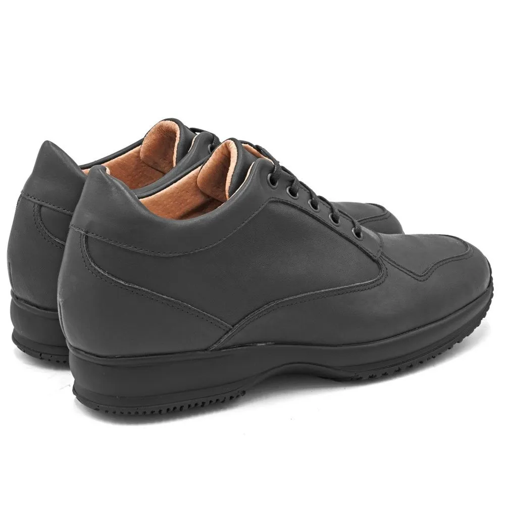 Zapatos Con Alzas Para Hombre Alpino Negro Masaltos