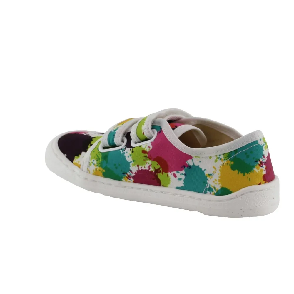 Zapatos de lona barefoot Flexi Nens Seaqual Dots Multicolor