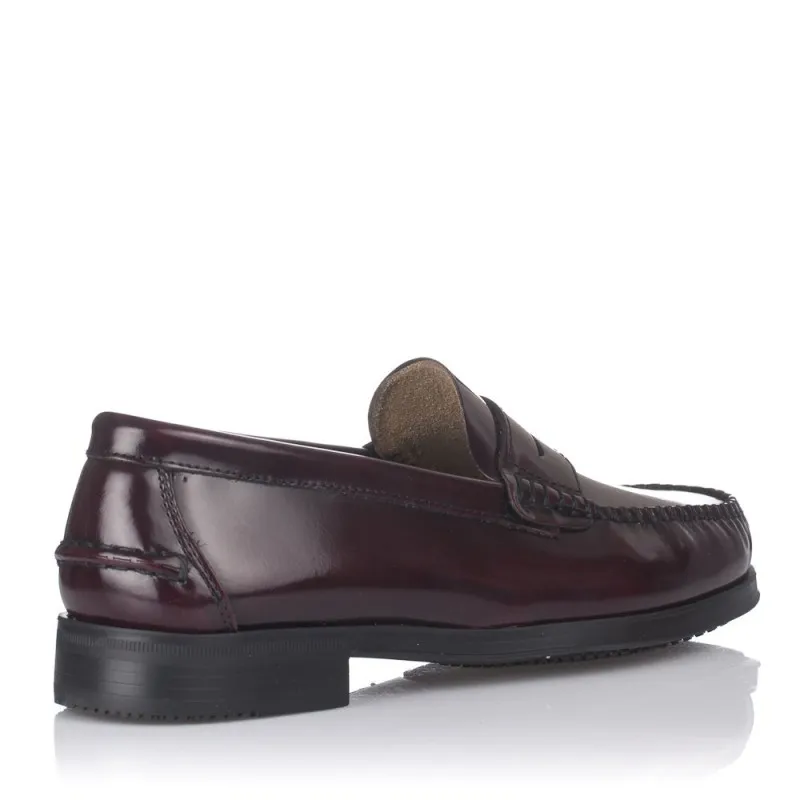 Zapatos De Vestir Castellanos Artesanos 350 Hombre Burdeos