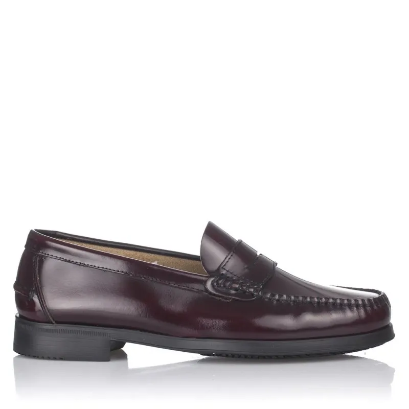 Zapatos De Vestir Castellanos Artesanos 350 Hombre Burdeos