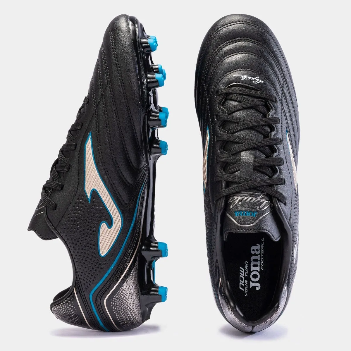 Zapatos Fútbol Hombre Joma Aguila Negro
