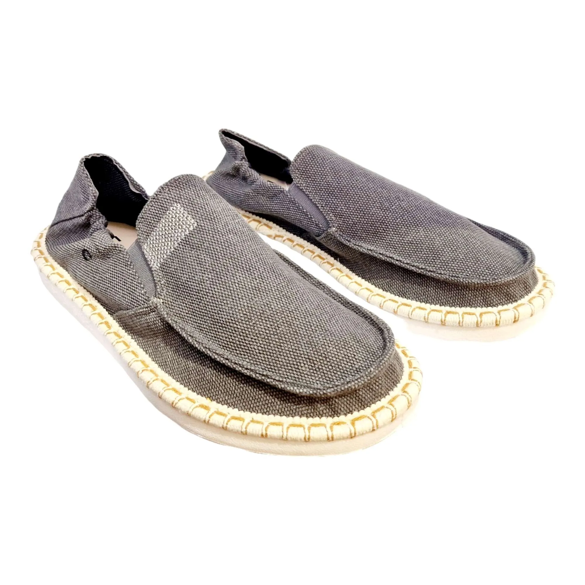 ZAPATOS HOMBRE SLIP ON TEJIDO NEGRO