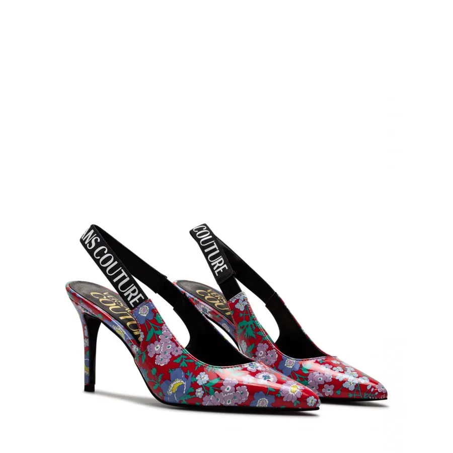Zapatos Mujeres Sandalias Tacon VERSACE JEANS COUTURE 72VA3S52 71982 K94 Rojo