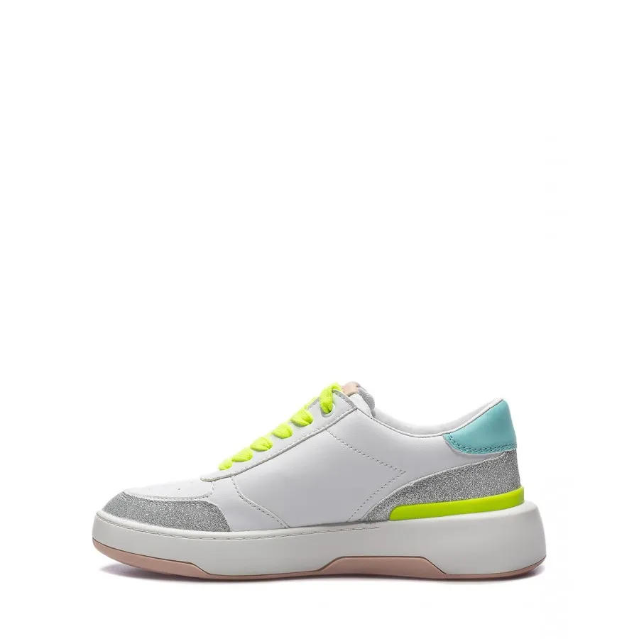 Zapatos Mujeres Sneakers GUESS FL5MLSFAM12 Whi Si Blanche