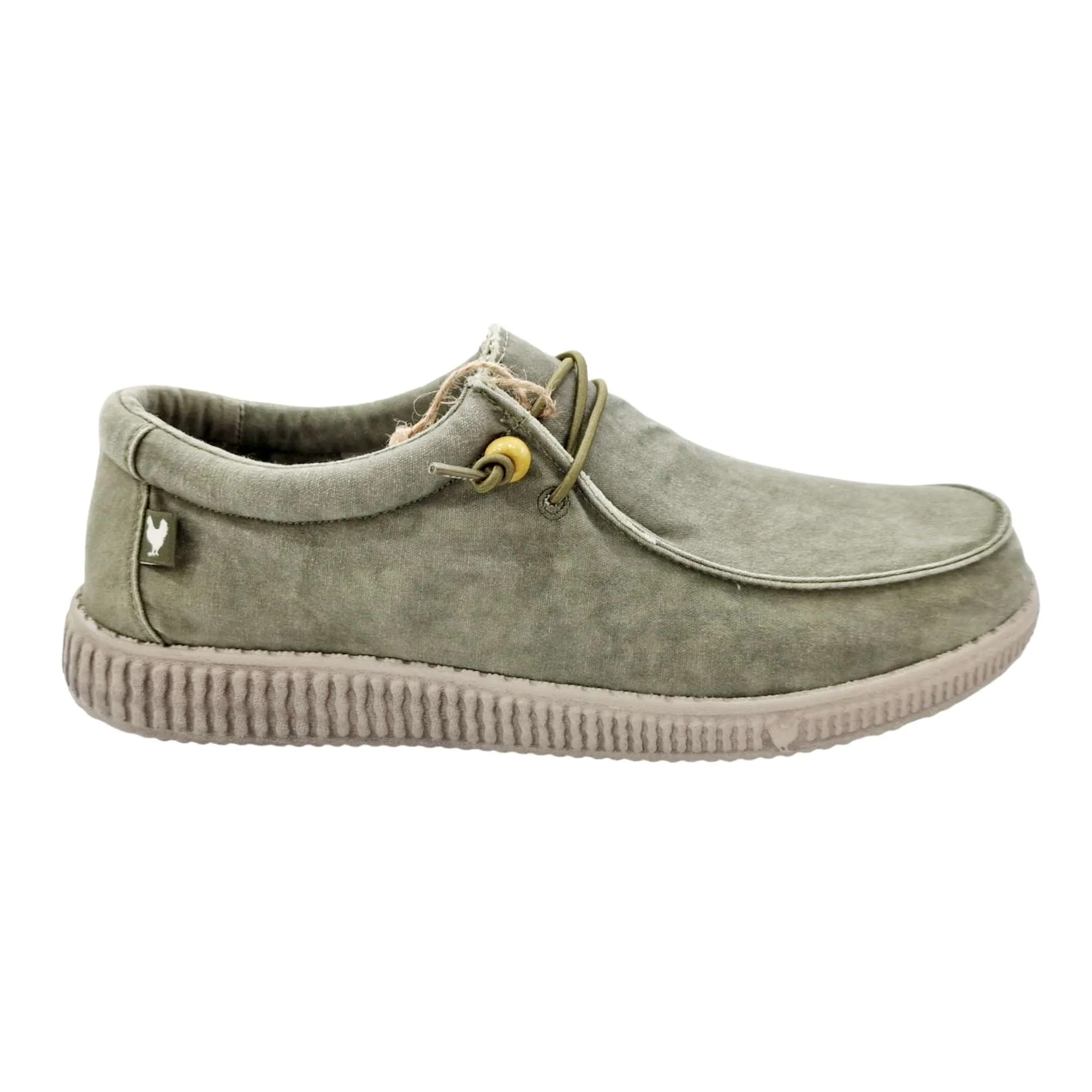 ZAPATOS NAÚTICO WALLABI KAKI HOMBRE WALKINPITAS KAKI