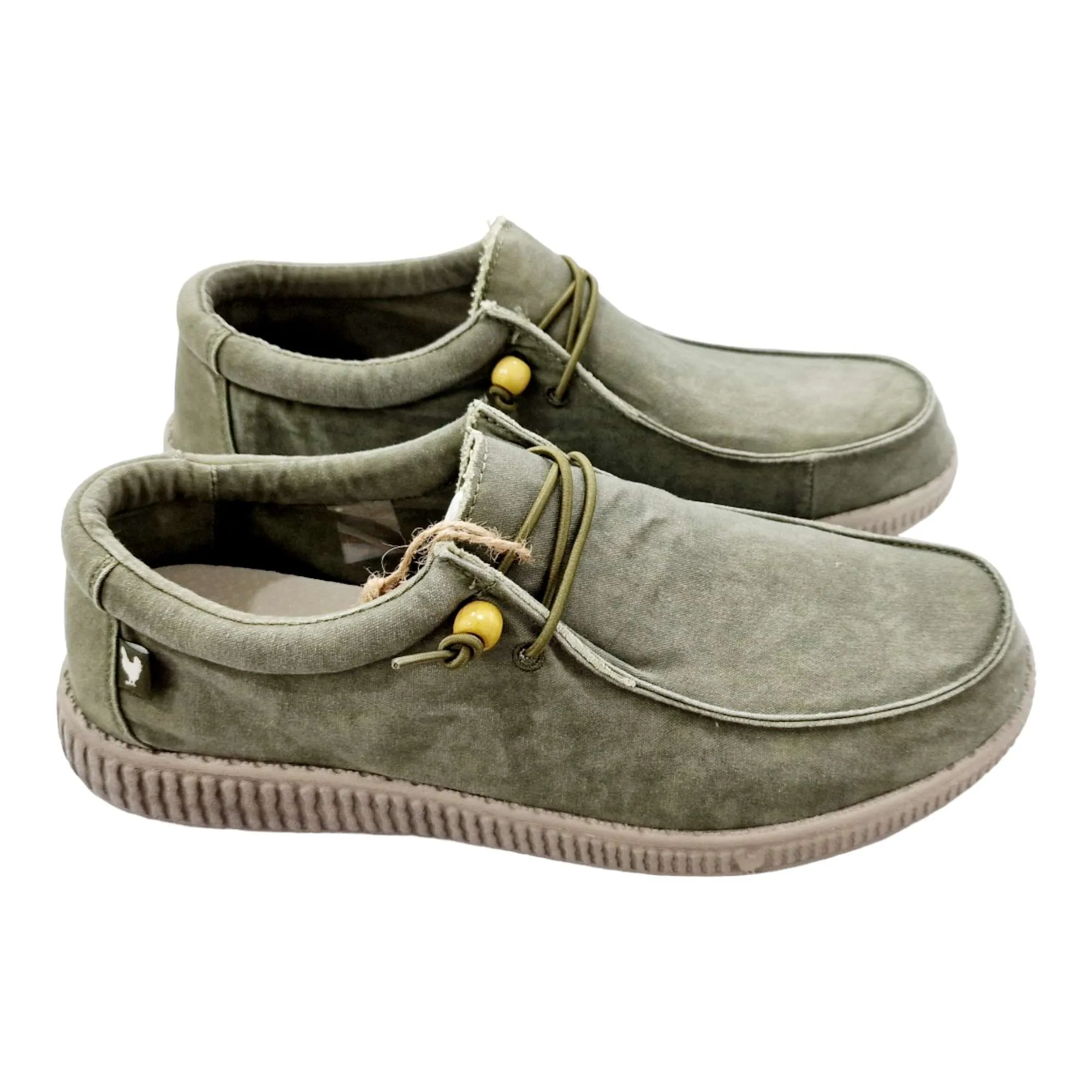 ZAPATOS NAÚTICO WALLABI KAKI HOMBRE WALKINPITAS KAKI