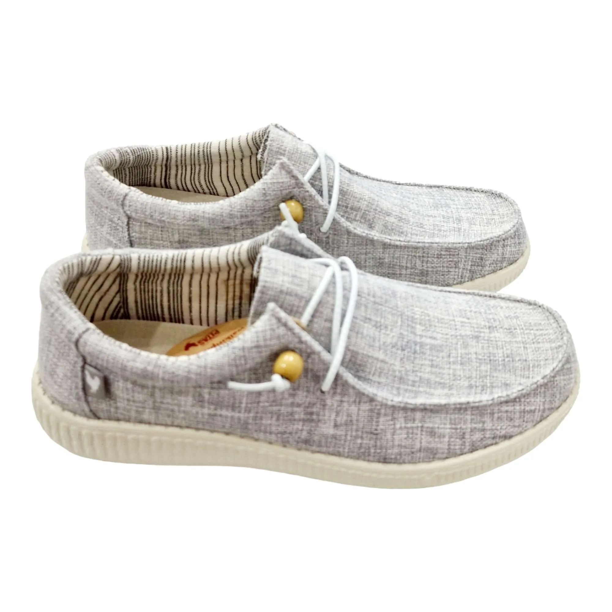 ZAPATOS WALABI TEJIDO GRIS WALKINPITAS HOMBRE GRIS