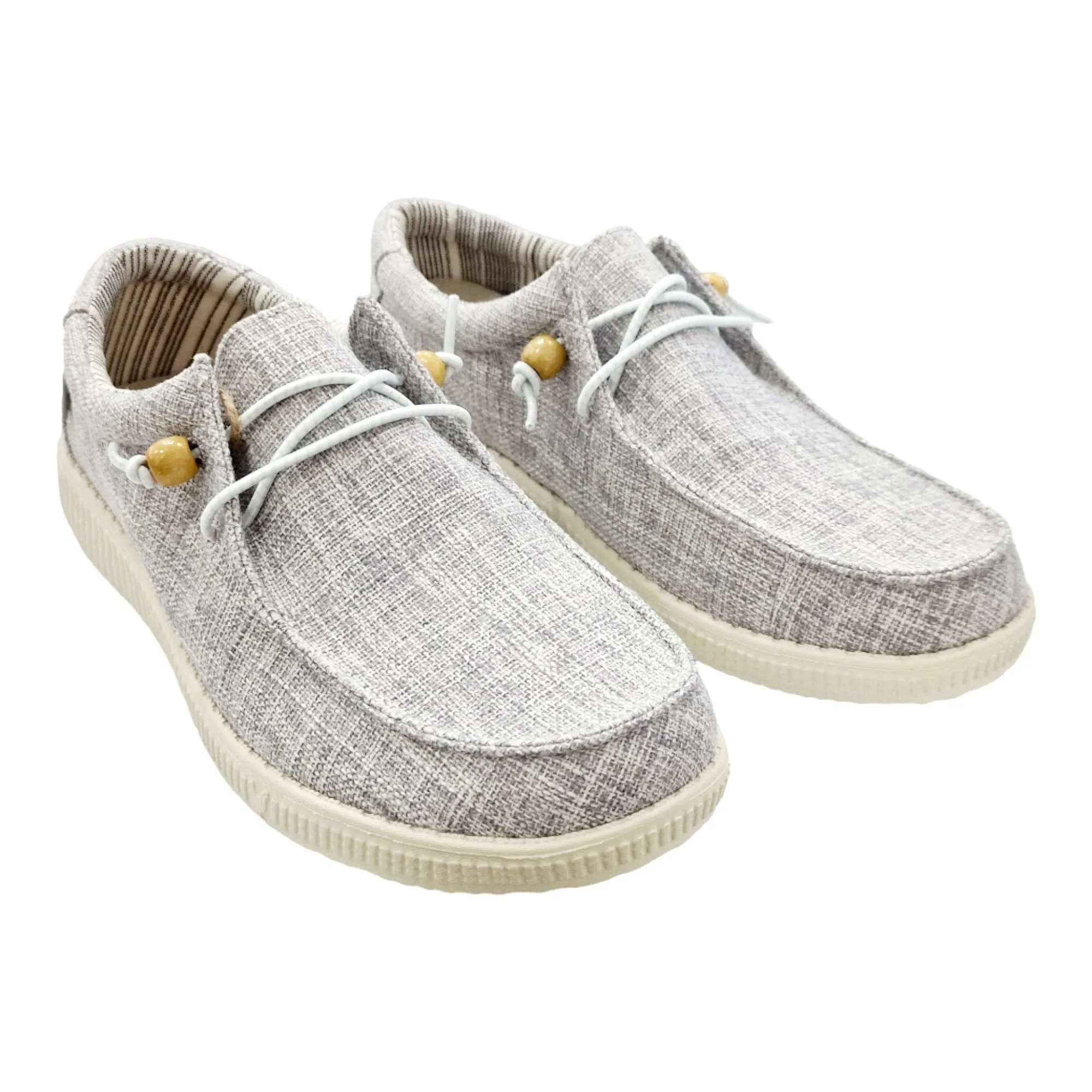 ZAPATOS WALABI TEJIDO GRIS WALKINPITAS HOMBRE GRIS