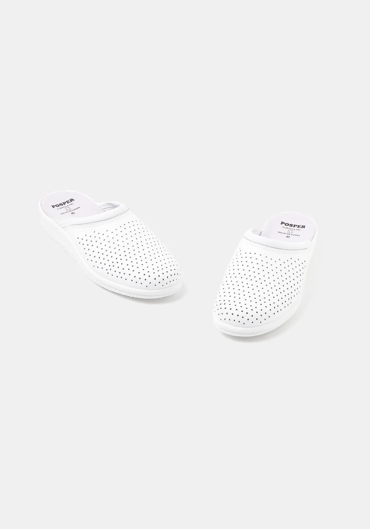 Zuecos de piel para Mujer